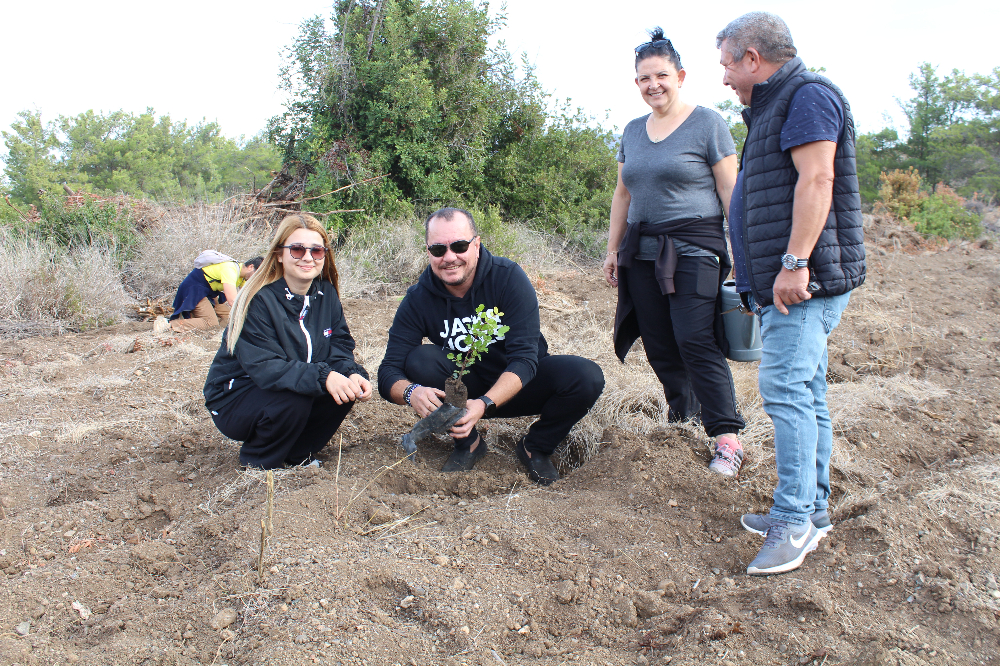 11.11.2023 DATÇA Milli AĞAÇLANDIRMA GÜNÜ 1200 FİDAN
