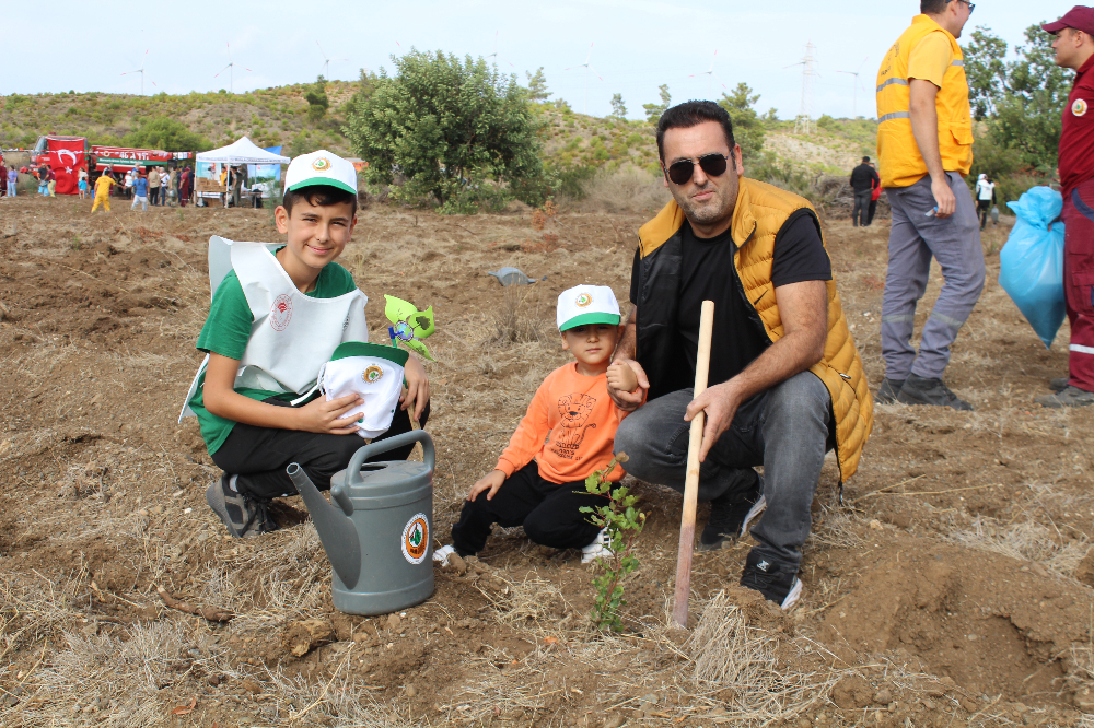 11.11.2023 DATÇA Milli AĞAÇLANDIRMA GÜNÜ 1200 FİDAN