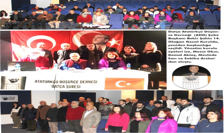 ADD' de BEKİR ŞAHİN GÜVEN TA­ZE­LE­Dİ