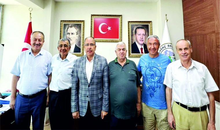 DATÇA CEMEVİNDEN BEYAĞAÇ BELEDİYE BAŞKANINA ZİYARET