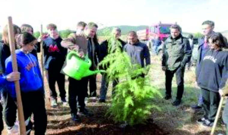 100. YIL EĞİTİM ORMANI OLUŞTURULDU
