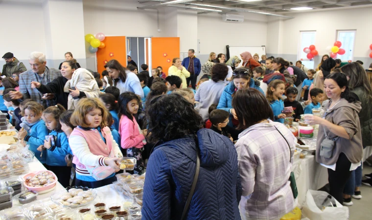 KABAKLARLI İLKOKULUNDA KERMES ETKİNLİĞİ DÜZENLEDİ