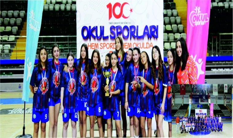 Datça Yılmazlar Ortaokulu, Yıldız Kızlar Basketbol Şampiyonası'nda il birincisi oldu.