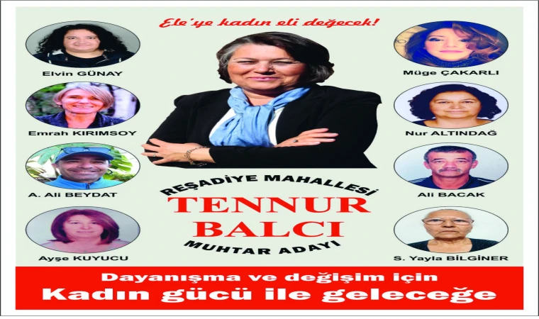 ''ELE' YE KADIN ELİ DEĞECEK!’’ ‘’Dayanışma ve değişim için "kadın gücü ile geleceğe”