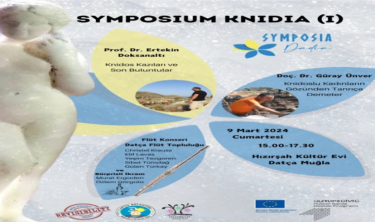 ‘’SYMPOSİA KNİDİA’’ İLK SEMPOZYUMU İLE KÜLTÜR VE SANAT SEVERLERİ BEKLİYOR