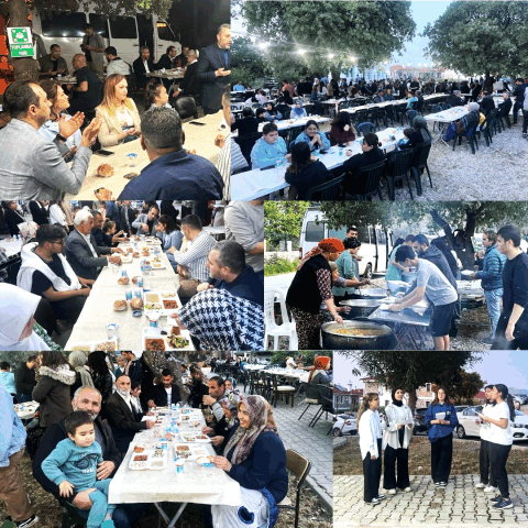 İMAM HATİP LİSESİNDE İFTAR YEMEĞİ