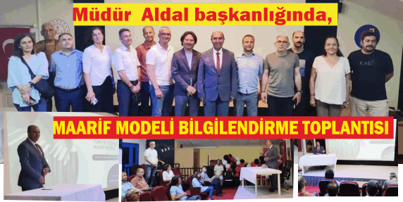 TÜR­Kİ­YE YÜZ­YI­LI, MA­ARİF MO­DE­Lİ BİL­Gİ­LEN­DİR­ME TOP­LAN­TI­SI YA­PIL­DI