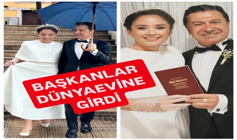 Başkan Aras ve Köksal, Dünyaevine Girdi