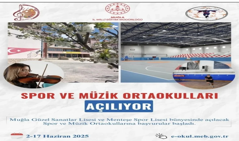 DATÇA İLÇE MİLLİ EĞİTİM MÜDÜRLÜĞÜ DUYURDU: MUĞLA SPOR ORTAOKULU AÇILIYOR!