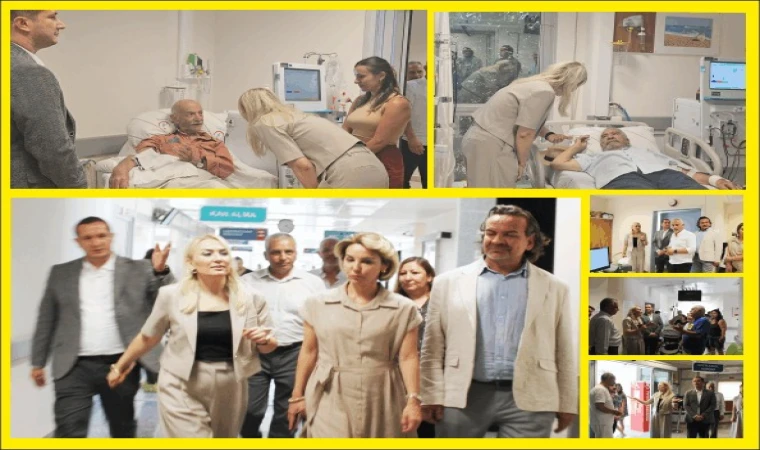 İL SAĞLIK MÜDÜRÜ DR. ERİŞ BAŞARAN AKÇA, DATÇA DEVLET HASTANESİ’NDE DENETİMLERDE BULUNDU