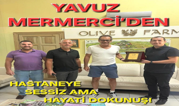 DATÇA’NIN SESSİZ DESTEKÇİSİ YAVUZ MERMERCİ, BÜYÜK BİR İHTİYACI KARŞILADI!