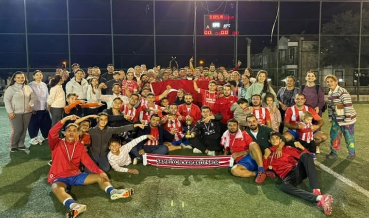 Cumhuriyet Kupası Halı Saha Futbol Turnuvası'nda Şampiyon Belli Oldu