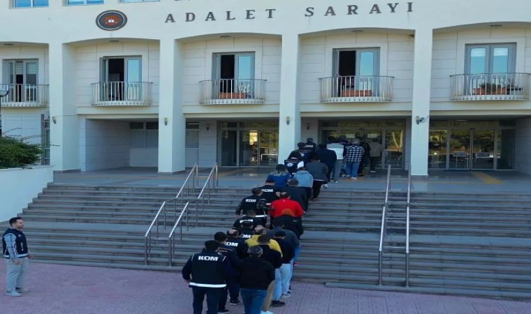 UYUŞTURUCUYA GEÇİT YOK: 10 ŞÜPHELİ TUTUKLANDI