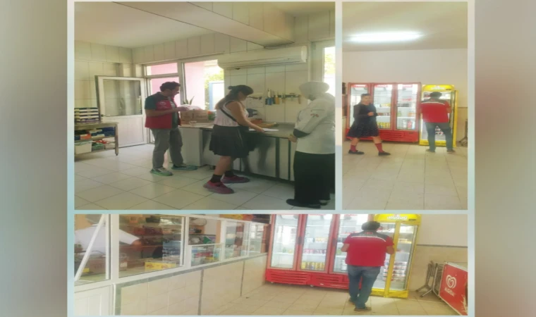 OKULLARDA KANTİN VE YEMEKHANE DENETİMLERİ YAPILDI