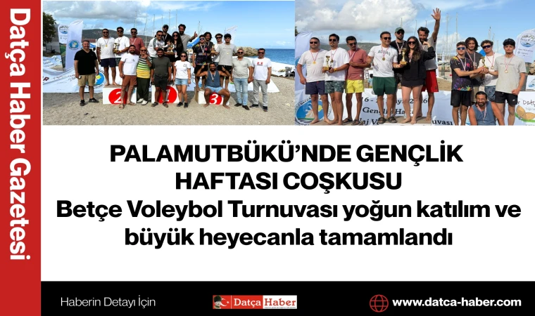PALAMUTBÜKÜ’NDE GENÇLİK HAFTASI COŞKUSU