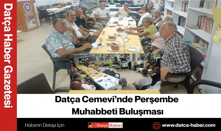 Datça Cemevi’nde Perşembe Muhabbeti Buluşması