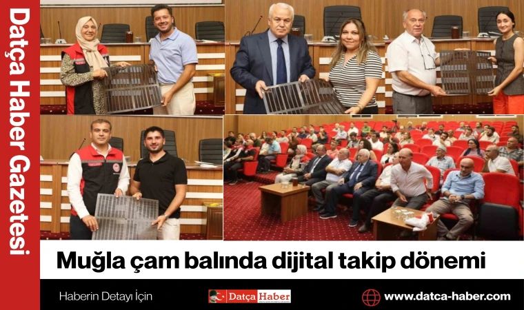Muğla çam balında dijital takip dönemi