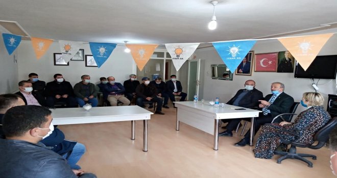 AK PARTİ İL BAŞKANI METE, DATÇA 'DA İSTİŞARELERDE BULUNDU