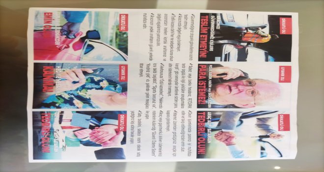 DATÇA POLİSİ, VATANDAŞLARI DOLANDIRICILARA KARŞI UYARDI