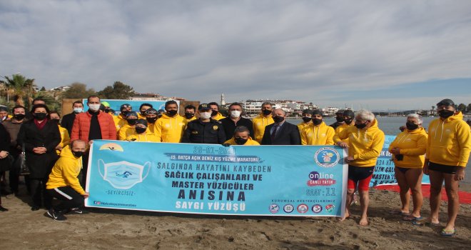 DATÇA 15. AÇIK DENİZ KIŞ YÜZME MA­RA­TO­NU