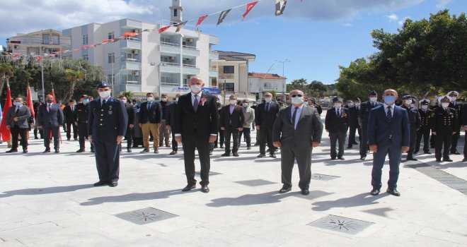 DATÇA' DA 18 MART ŞEHİTLERİ ANILDI ÇANAKKALE ZAFERİ KUTLANDI