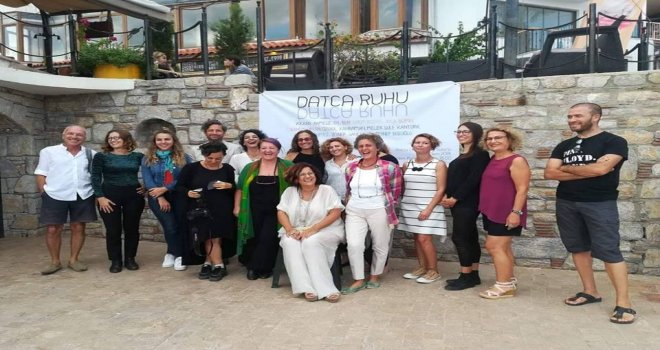‘’DATÇA RUHU’’ KARMA SERGİSİ, DATÇA HALKININ BÜYÜK İLGİSİYLE GERÇEKLEŞTİ