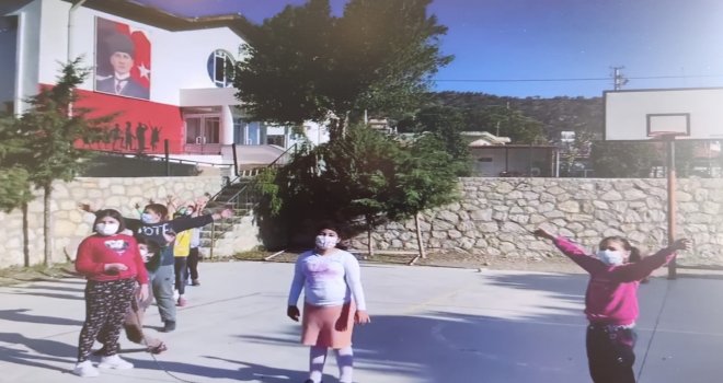 DATÇA'DA ÖĞRENCİLERDEN VİDEOLU 'KORONAVİRÜS' UYARISI