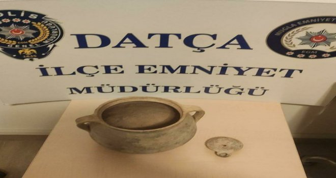 DATÇA’DA TARİHİ ESER OPERASYONU