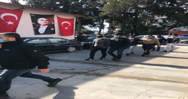 Datça'da uyuşturucu operasyonu !!