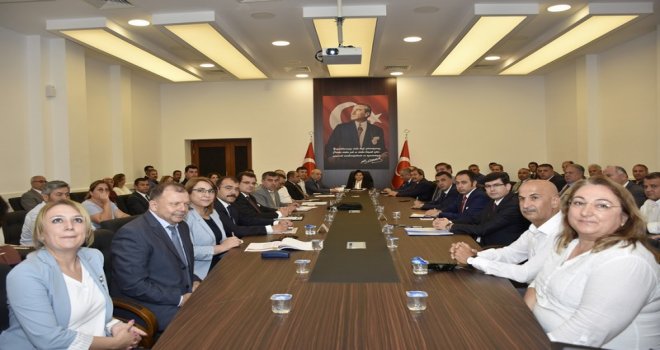KAYMAKAM ÇOBAN 'INDA KATILDIĞI BAĞIMLILIKLA MÜCADELE İL KOORDİNASYON KURULU TOPLANDI