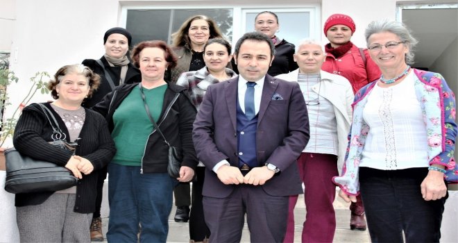 KIZLAN MAHALLESİ KADINLARIN'DAN KAYMAKAM ÇOBAN'A ZİYARET