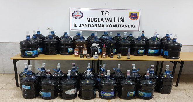 MESUDİYE MAHALLESİN’DE KAÇAK İÇKİ OPERASYONU