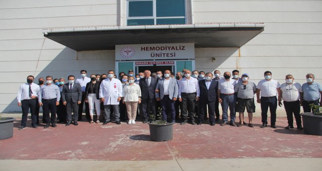  DATÇA DİYALİZ MER­KEZİ İLK HAS­TA­SI­NI KABUL ETTİ
