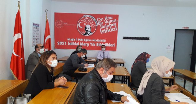  "İSTİKLAL MARŞI'NI GÜZEL OKUMA’’ YARIŞMASI DÜZENLENDİ