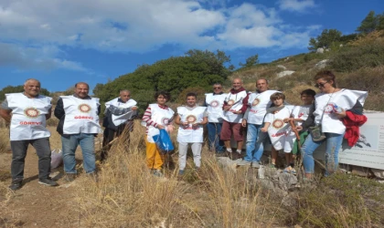 DATÇA CEMEVİ ÜYELERİ TOHUMLARI TOPLA BULUŞTURDU