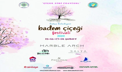 DATÇA BADEM Çİ­ÇE­Ğİ FES­Tİ­VA­Lİ­NE SA­YI­LI GÜN­LER KALDI