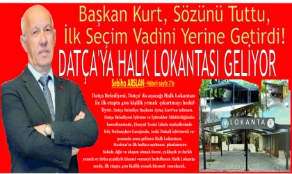 Baş­kan Kurt, Sö­zü­nü Tuttu, İlk Seçim Va­di­ni Ye­ri­ne Ge­tir­di!