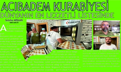 ACI­BA­DEM KURABİYESİ DÜN­YA­NIN EN LEZ­ZETLİ LİSTESİNDE