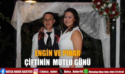 ENGİN VE PINAR ÇİFTİNİN MUTLU GÜNÜ