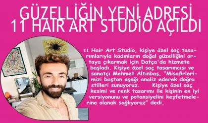 GÜ­ZELLİĞİN YENİ ADRESİ 11 HAIR ART STU­DİO AÇIL­DI