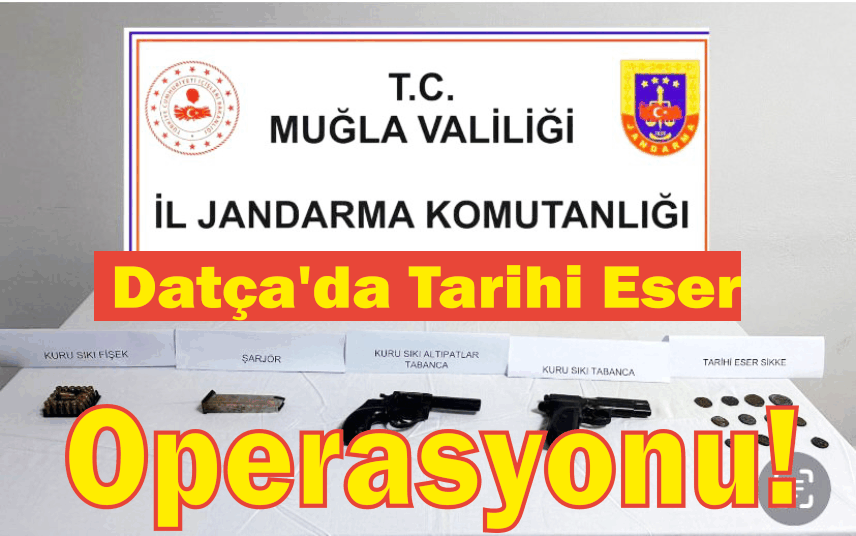 Jan­dar­ma’dan cu­ma­lı ma­hal­le­sin­de ta­ri­hi eser ope­ras­yo­nu!