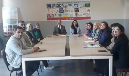 DATÇA İLÇE MİLLİ EĞİTİM MÜDÜRLÜĞÜ'NDE PROJE TOPLANTISI YAPILDI