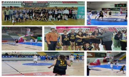 Datça Yılmaz Kardeşler Anadolu Lisesi Basketbol Kız Takımı İl İkincisi!