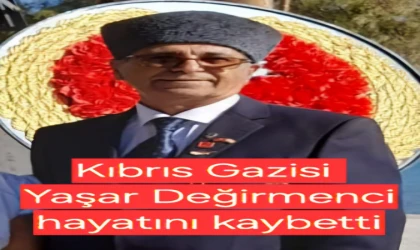 Datça'da yaşayan Kıbrıs Gazisi Yaşar Değirmenci hayatını kaybetti.