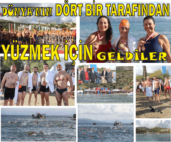 19. DATÇA AÇIK DENİZ KIŞ YÜZME MARATONU 441 SPORCU’ NUN  KATILIMI İLE  GERÇEKLEŞTİ
