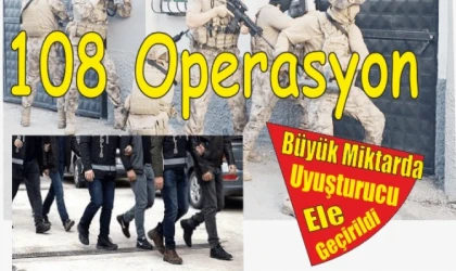 NARKOTİK OPERASYON; 9 TUTUKLAMA