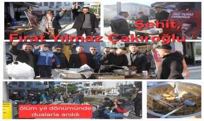 DATÇA ÜLKÜ OCAKLARI FIRAT YILMAZ ÇAKIROĞLU ANISINA HELVA DAĞITILDI
