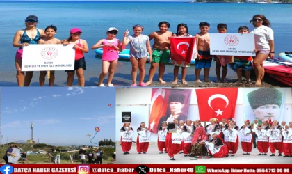 23 Nisan Coşkusu Gökyüzünde, Sahilde ve Sahnede Yaşandı
