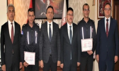 BAŞARILI MEMURLARA TEŞEKKÜR BELGESİ