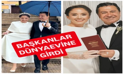 Başkan Aras ve Köksal, Dünyaevine Girdi